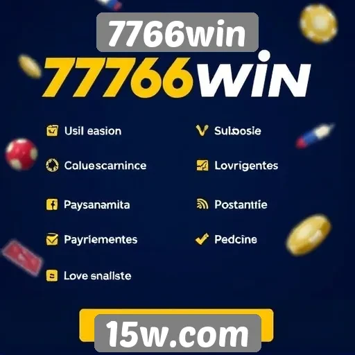 Métodos de pagamento disponíveis no 7766win